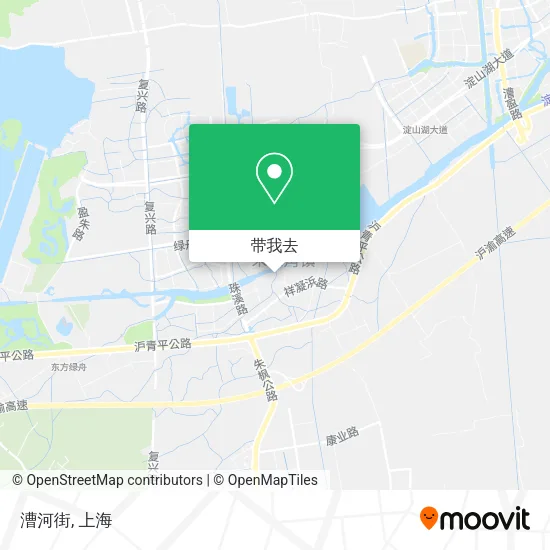 漕河街地图