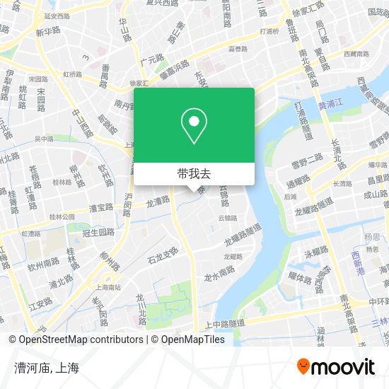 漕河庙地图
