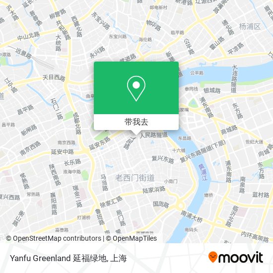 Yanfu Greenland 延福绿地地图