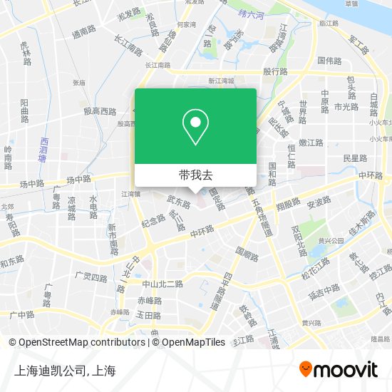 上海迪凯公司地图