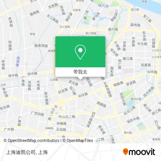 上海迪凯公司地图