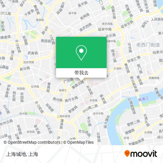 上海城地地图
