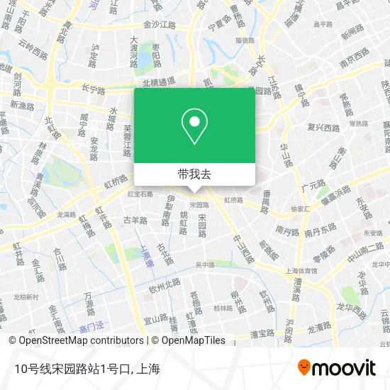 10号线宋园路站1号口地图