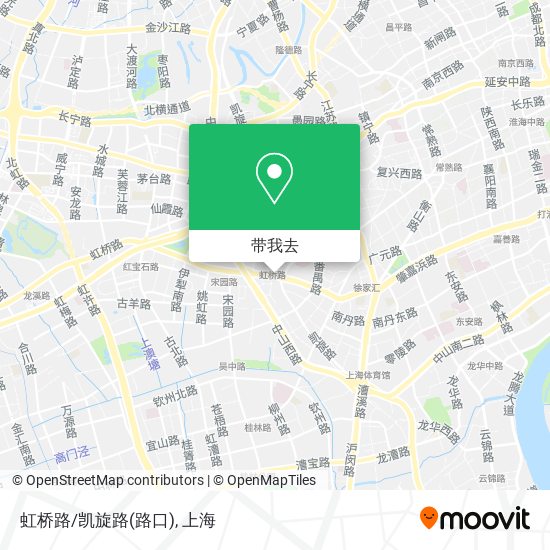 虹桥路/凯旋路(路口)地图