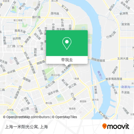 上海一米阳光公寓地图