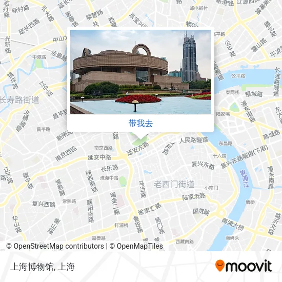 上海博物馆地图