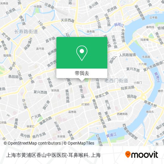 上海市黄浦区香山中医医院-耳鼻喉科地图