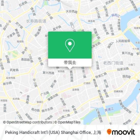 Peking Handicraft Int'l (USA) Shanghai Office地图