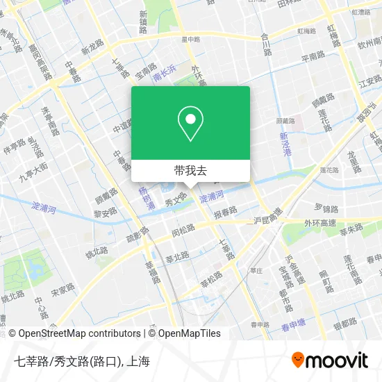 七莘路/秀文路(路口)地图