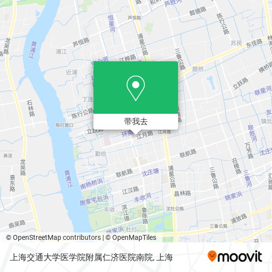 上海交通大学医学院附属仁济医院南院地图