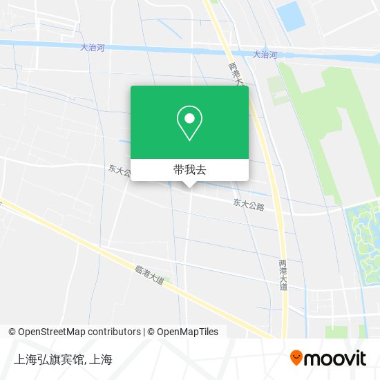 上海弘旗宾馆地图