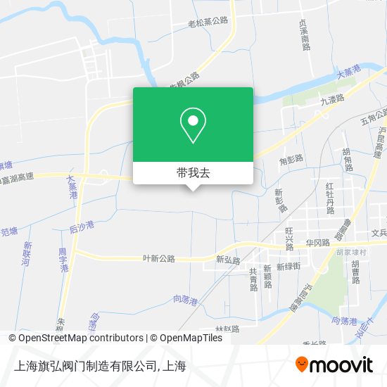上海旗弘阀门制造有限公司地图