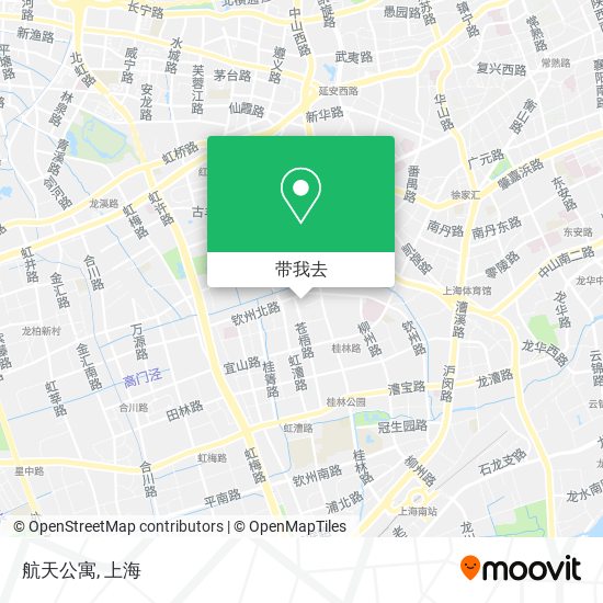 航天公寓地图