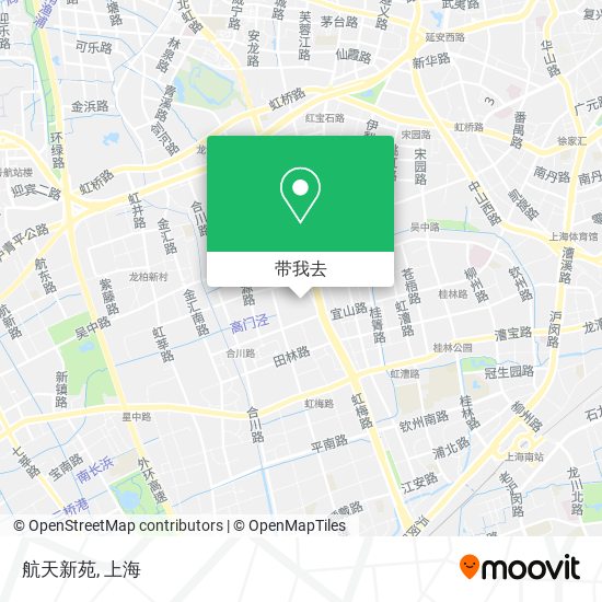 航天新苑地图