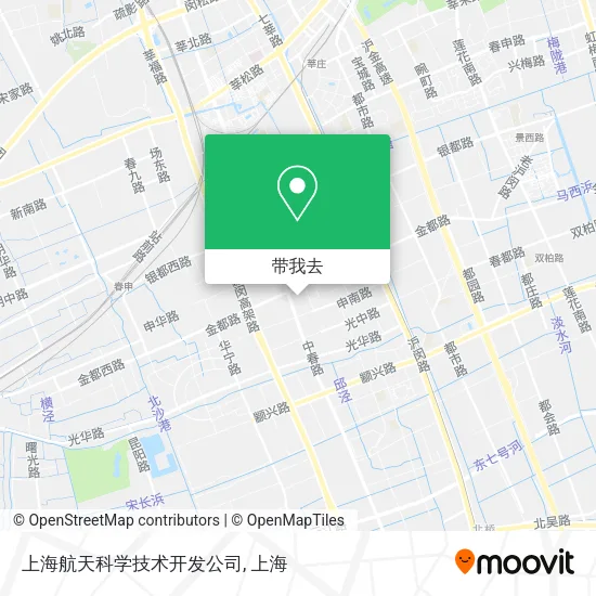 上海航天科学技术开发公司地图