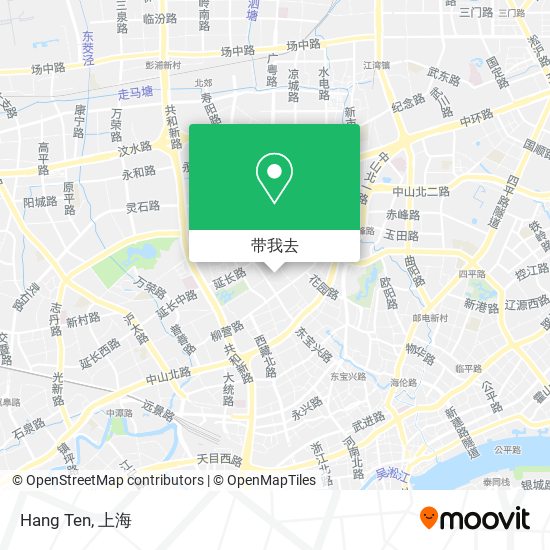 Hang Ten地图