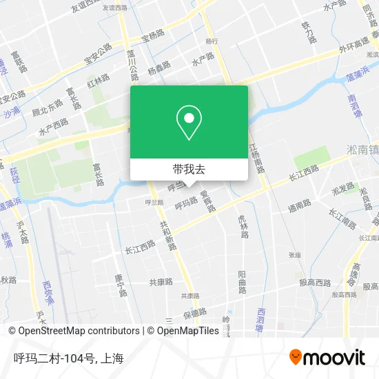 呼玛二村-104号地图