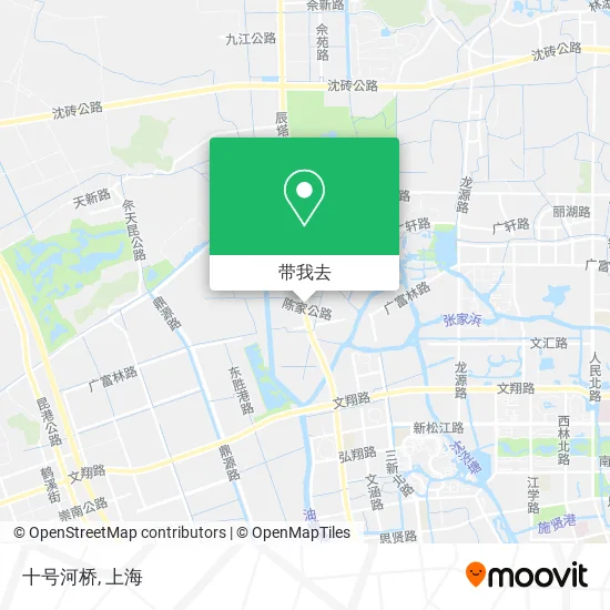 十号河桥地图