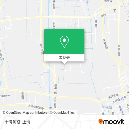 十号河桥地图