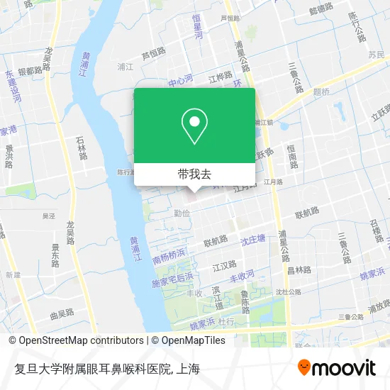 复旦大学附属眼耳鼻喉科医院地图