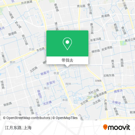 江月东路地图