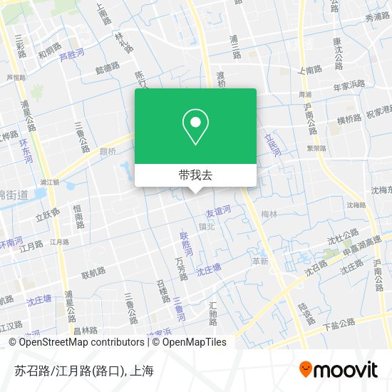 苏召路/江月路(路口)地图