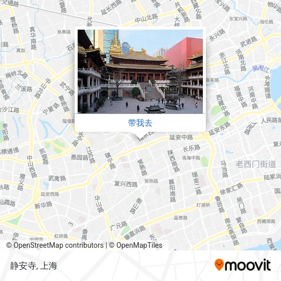 静安寺地图
