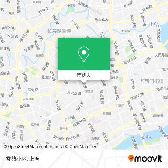 常熟小区地图