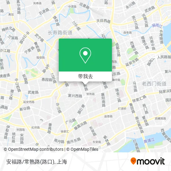 安福路/常熟路(路口)地图