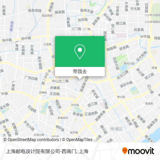 上海邮电设计院有限公司-西南门地图