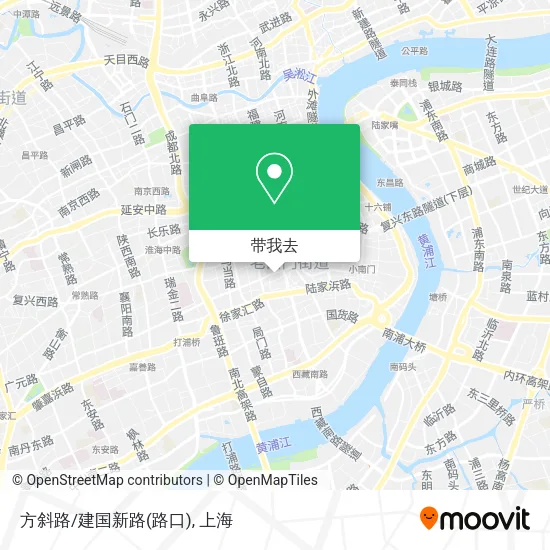 方斜路/建国新路(路口)地图