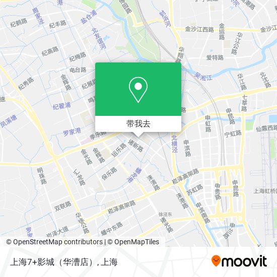 上海7+影城（华漕店）地图