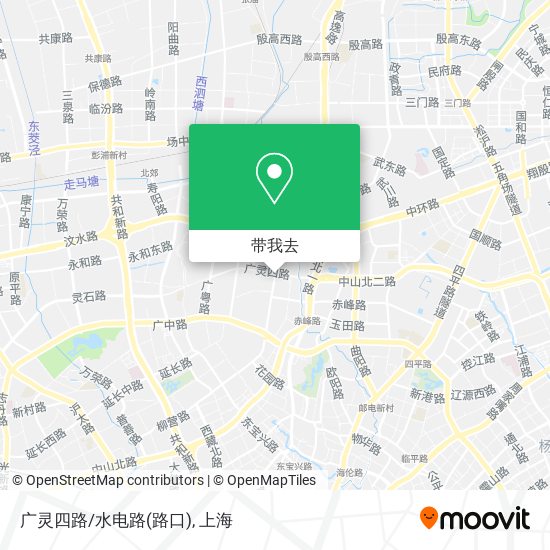 广灵四路/水电路(路口)地图