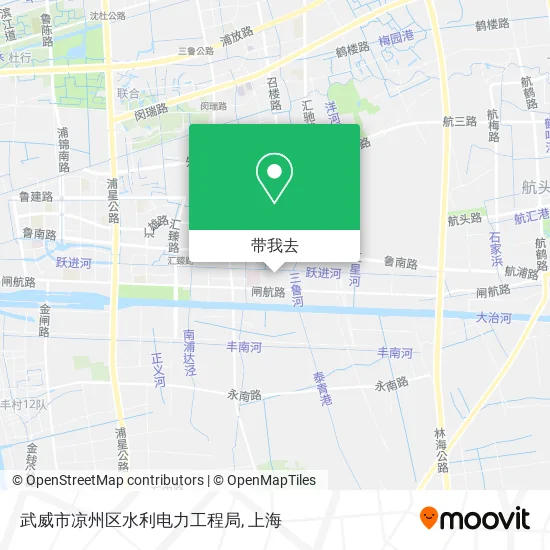 武威市凉州区水利电力工程局地图
