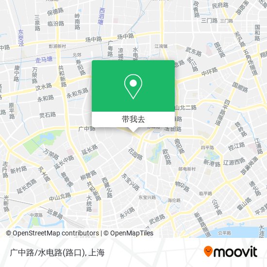 广中路/水电路(路口)地图