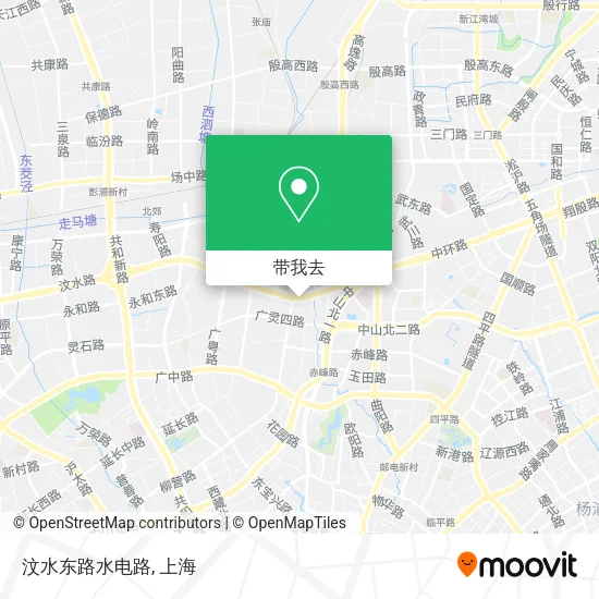 汶水东路水电路地图