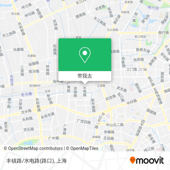 丰镇路/水电路(路口)地图