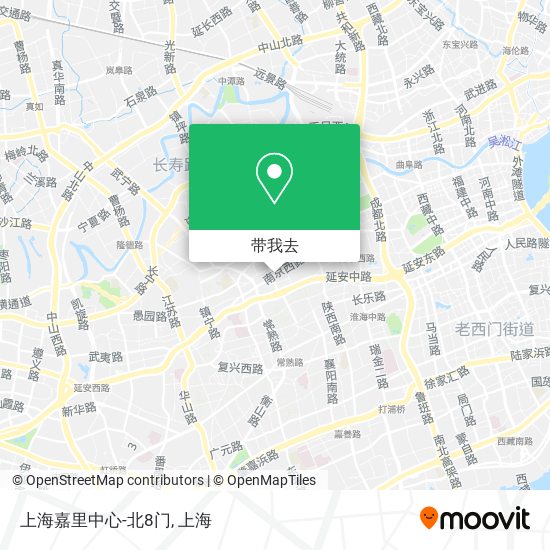 上海嘉里中心-北8门地图