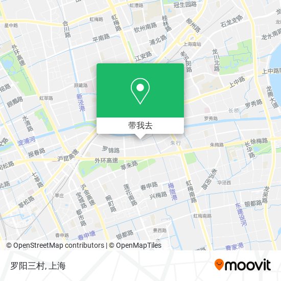 罗阳三村地图