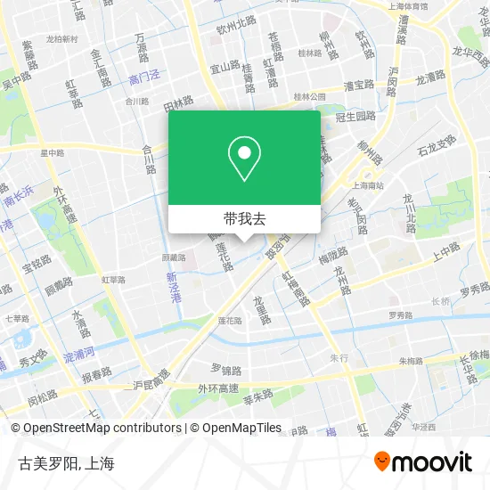 古美罗阳地图