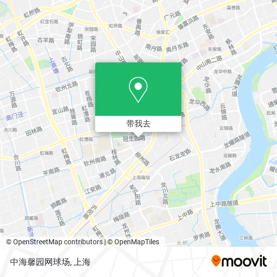 中海馨园网球场地图