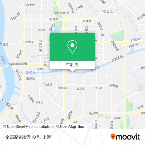 金高路988弄10号地图