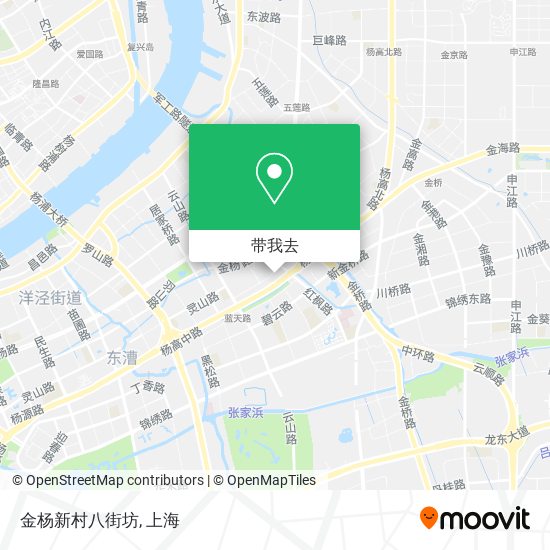金杨新村八街坊地图