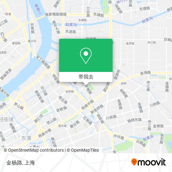 金杨路地图