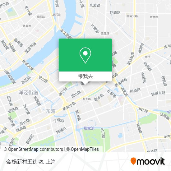 金杨新村五街坊地图