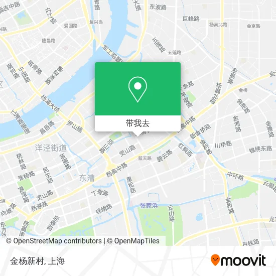 金杨新村地图