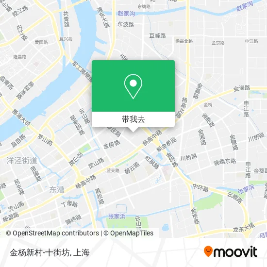 金杨新村-十街坊地图