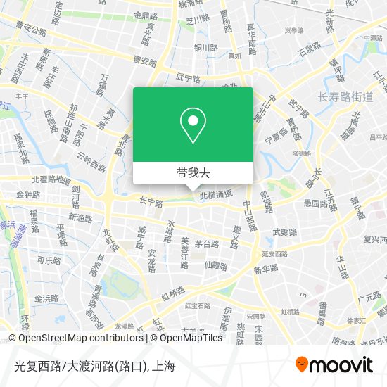 光复西路/大渡河路(路口)地图