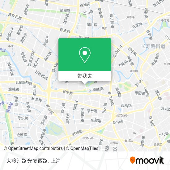 大渡河路光复西路地图
