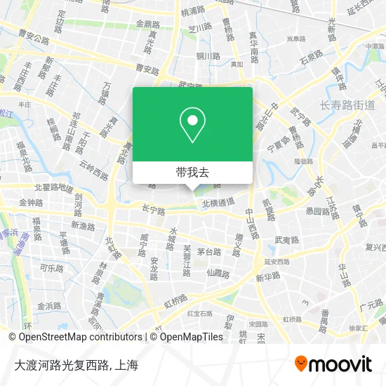 大渡河路光复西路地图
